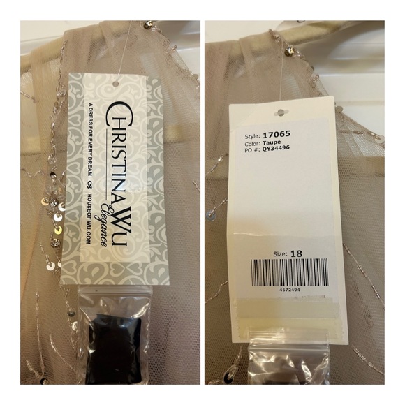 BRAND NWT Forman Women’s Dress - Christina Wu Size 18 - Picture 1 of 3